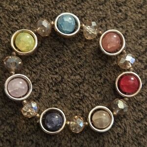 Multicolor Gemstone Bracelet